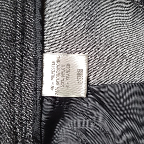 Van Heusen slim fit pants dark grey - Picture 4 of 4